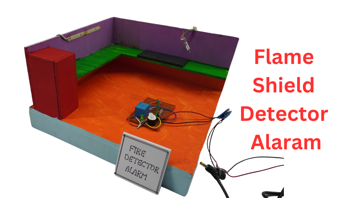Flame Shield Detector Alaram
