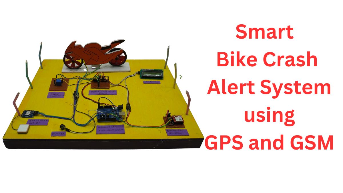 Smart Bike Crash Alert System using GPS and GSM