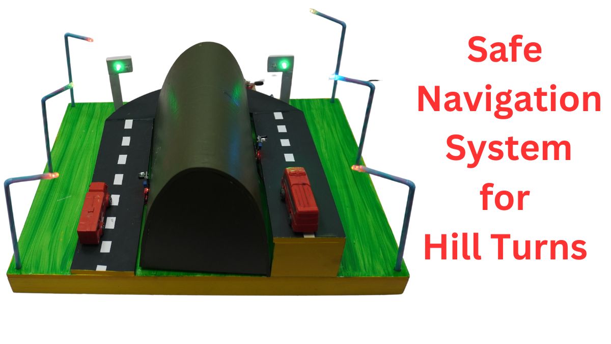 Safe Navigation System for Hill Turns