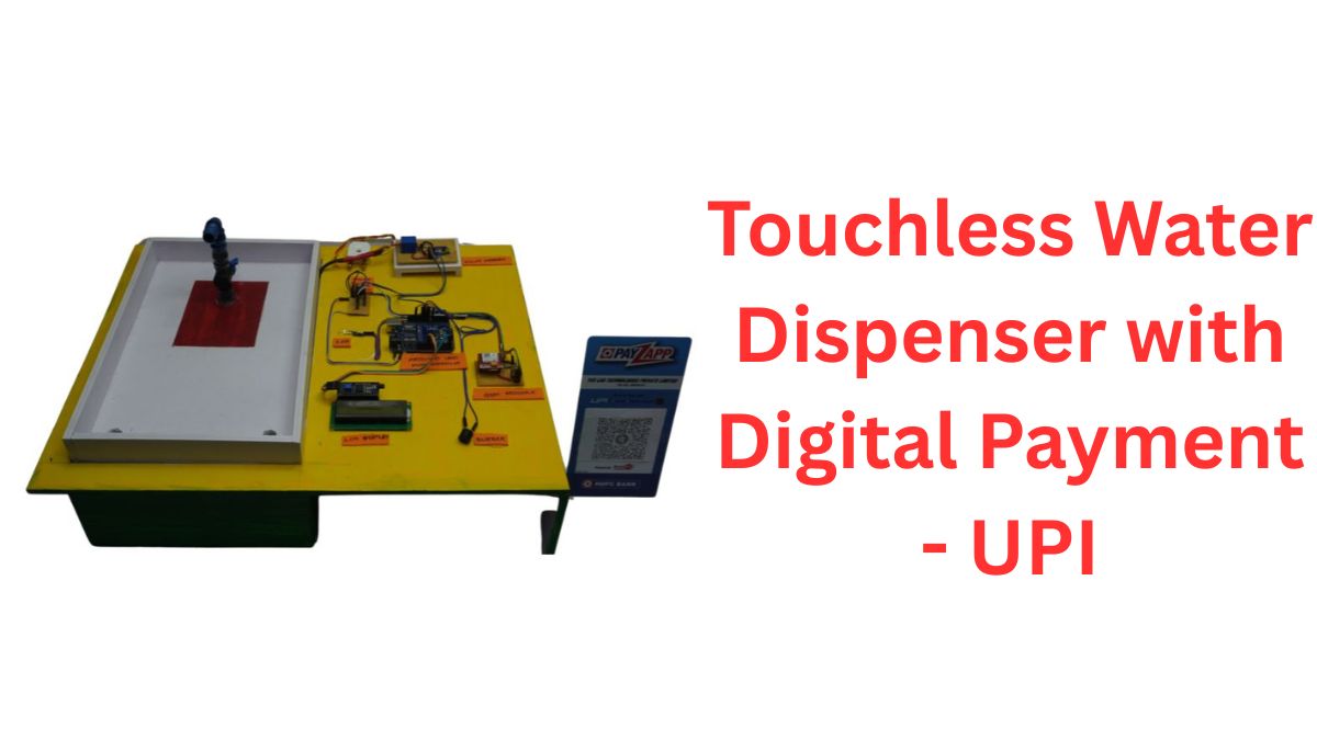 Touchless Water Dispenser with Digital Payment - UPI