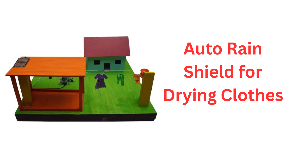 Auto Rain Shield for Drying Clothes